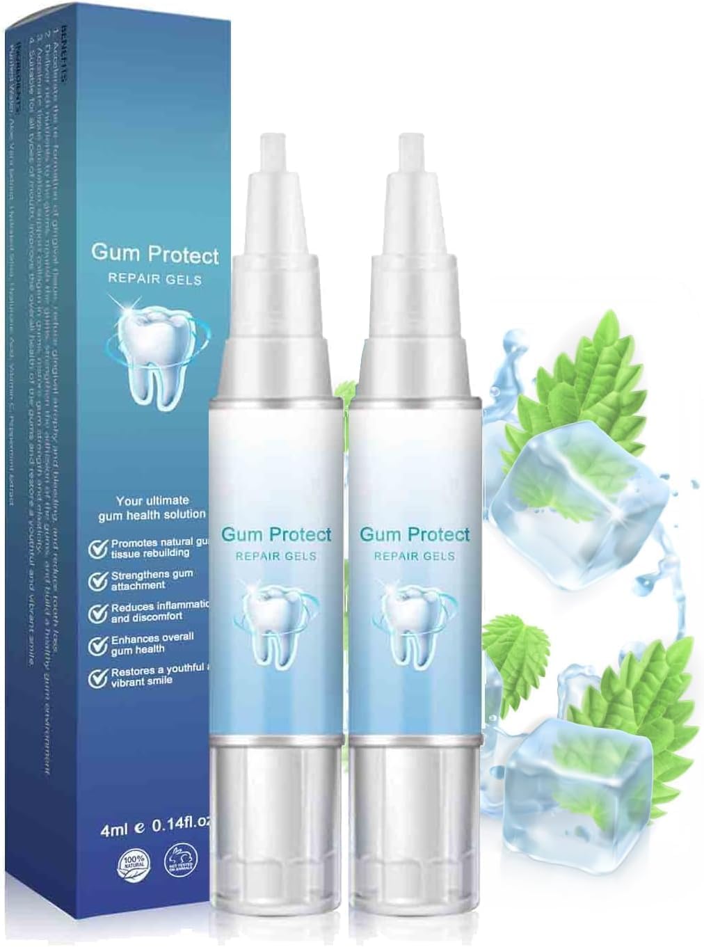 REGENERUJĄCY ŻEL DO DZIĄSEŁ W PISAKU Warto™ - 4ml. Odwróć Recesję, Wzmocnij Uśmiech