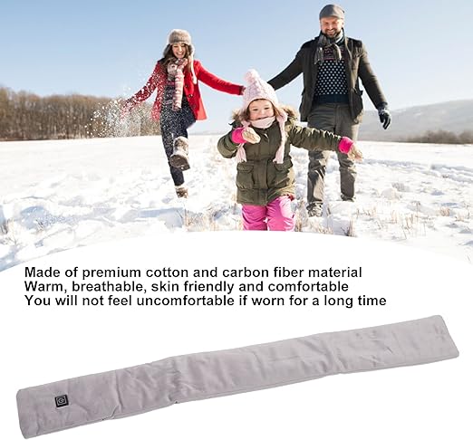 OGRZEWANY SZALIK TERMICZNY Warto™ - 3 Poziomy Grzania USB. Twój Sekret na Polską Zimę.