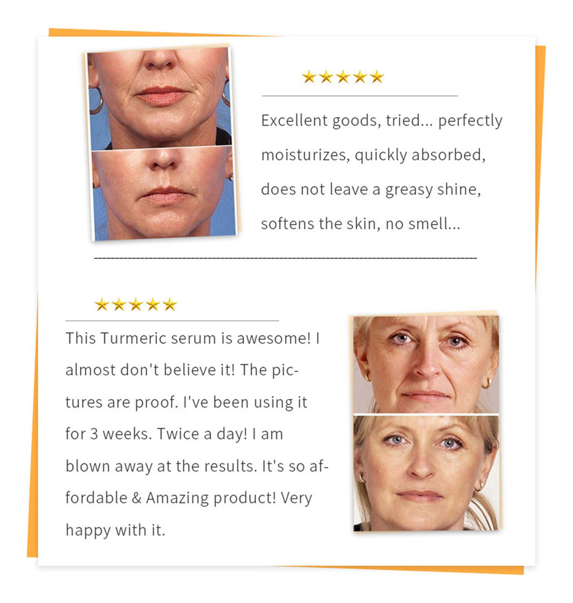 SERUM ROZJAŚNIAJĄCE Z KURKUMĄ Warto™ - 100% Naturalne. Redukcja Przebarwień i Blask Skóry.