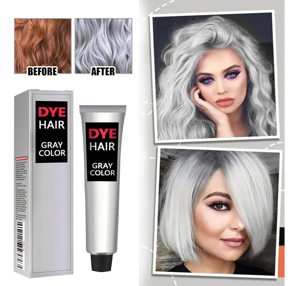 ULTRA-MODNA FARBA Warto™ - Srebrny Metaliczny Blask. Zmień Swój Look na Totalnie Odjechany!