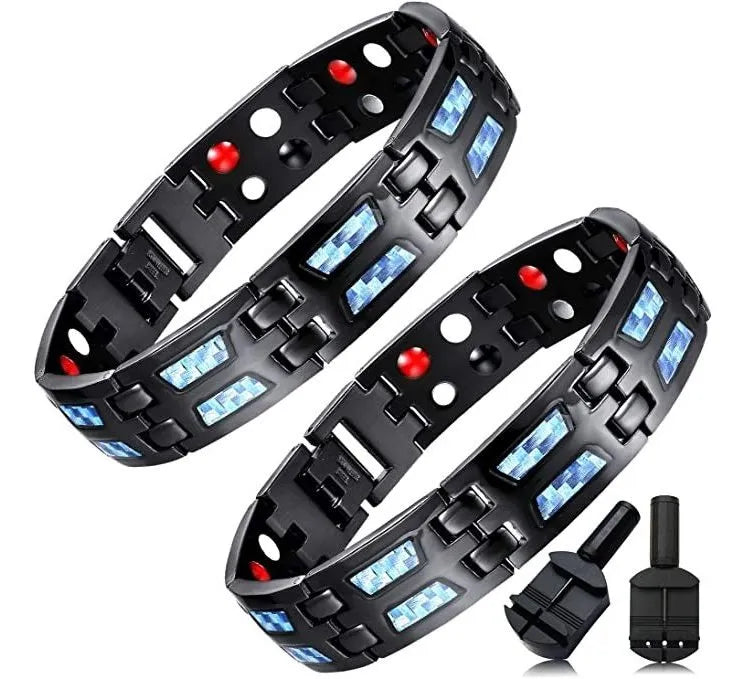 BRANSOLETA ENERGETYCZNA Warto™ - Tytan i Włókno Węglowe. Ochrona, Energia i Styl w Jednym.