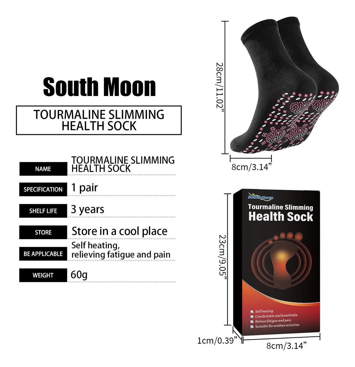 SKARPETKI TURMALINA FIRE